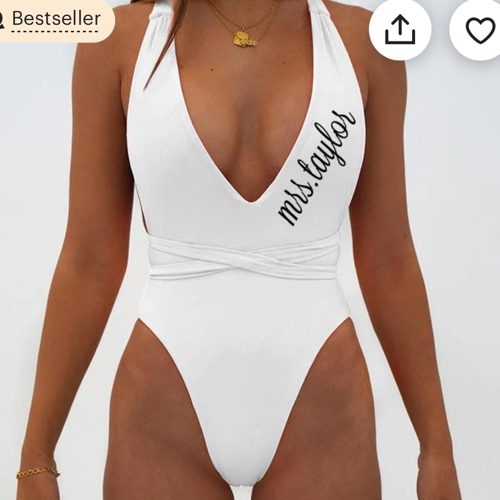 Bride swimsuit